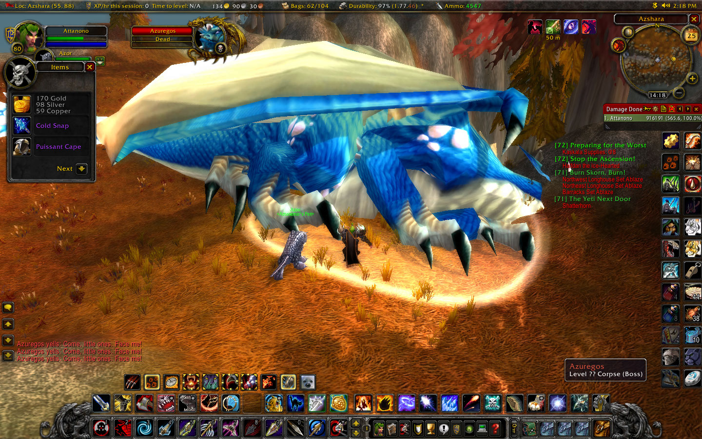 Já vs. Azuregos Solo 3